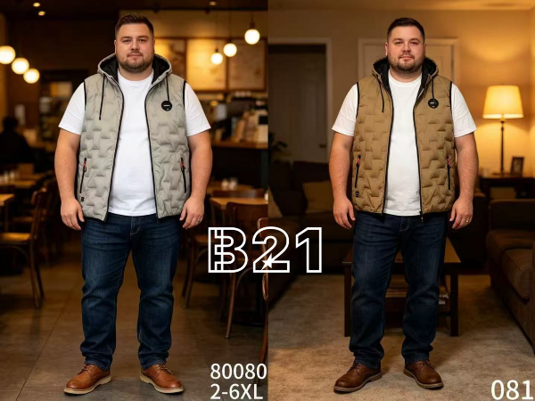 Kamizelki męska Roz 2XL-6XL, 1 Kolor Paczka 5 szt